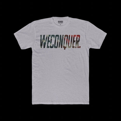 WECONQUER FITTED AMERICAN TEE