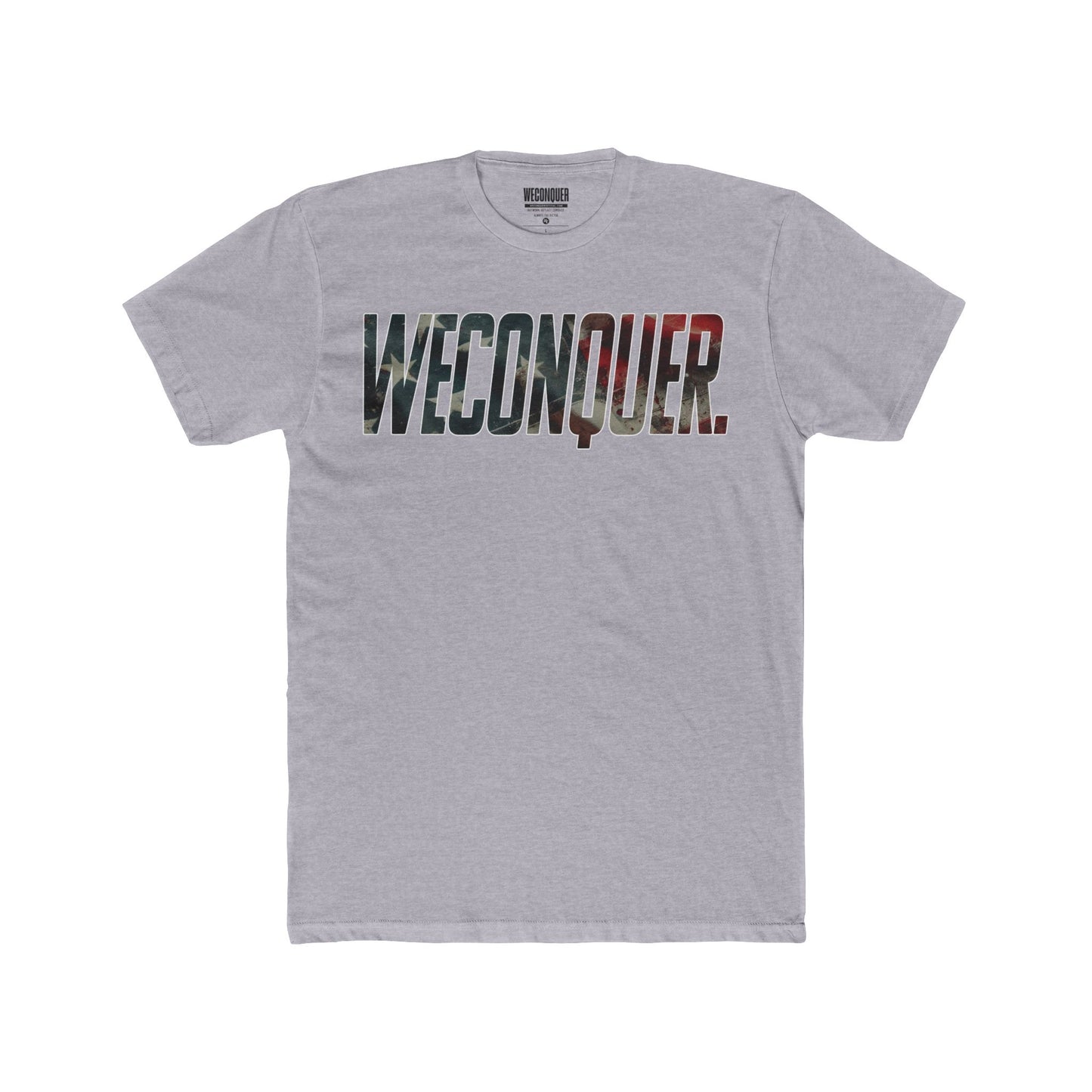 WECONQUER FITTED AMERICAN TEE