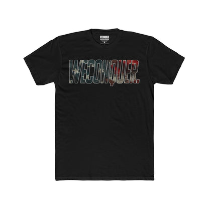 WECONQUER FITTED AMERICAN TEE