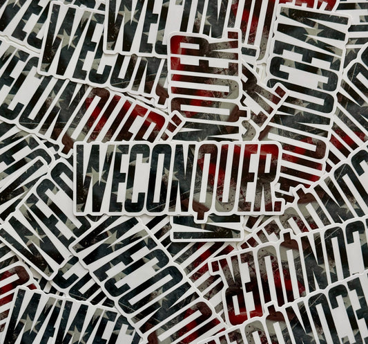 WeConquer Stickers